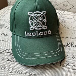 Green Ireland Embroidered Cap